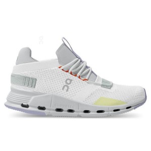 White / Grey On Cloud Cloudnova Women's Sneakers | On_IN8727