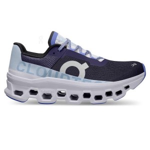 White / Navy On Cloud Cloudmonster Women's Running Shoes | On_IN9052