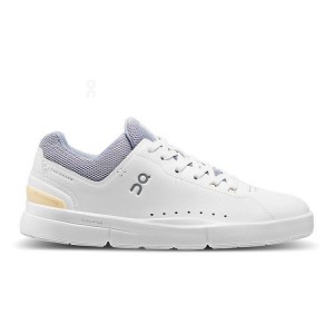 White / Purple On Cloud THE ROGER Advantage Women's Sneakers | On_IN9075