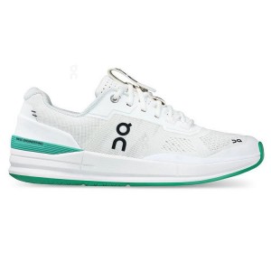 White / Turquoise On Cloud THE ROGER Pro Men's Tennis Shoes | On_IN8341