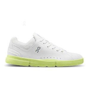 White / Yellow On Cloud THE ROGER Advantage Men's Sneakers | On_IN8658