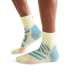 Yellow On Cloud Performance Mid Men's Socks | On_IN8524