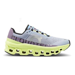 Yellow / Blue On Cloud Cloudmonster Women's Running Shoes | On_IN8529