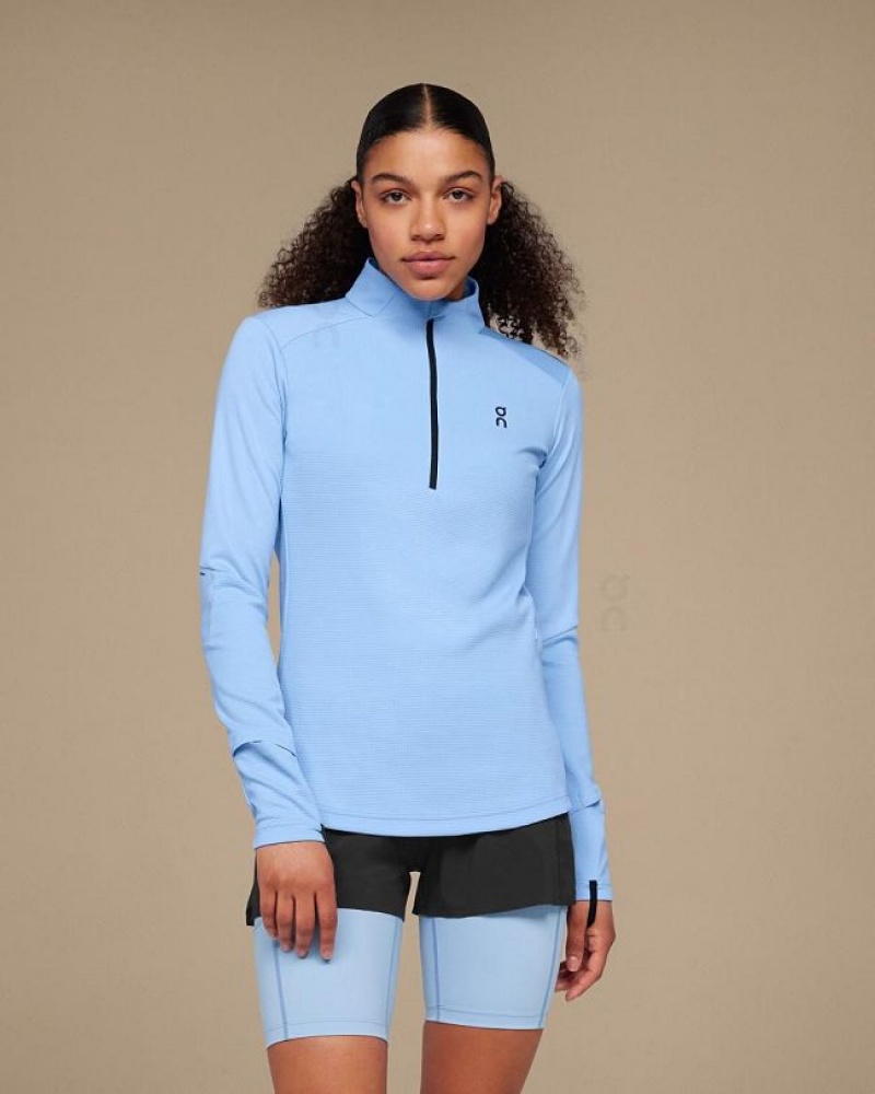 Azure On Cloud Climate Women's T Shirts | On_IN8787