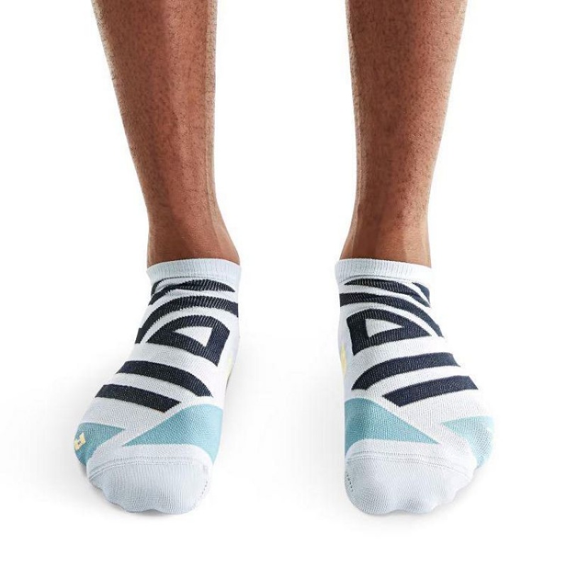 Azure On Cloud Performance Low Men's Socks | On_IN8054