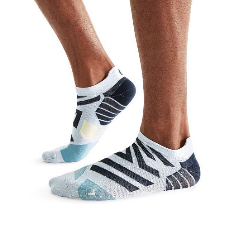 Azure On Cloud Performance Low Men\'s Socks | On_IN8054