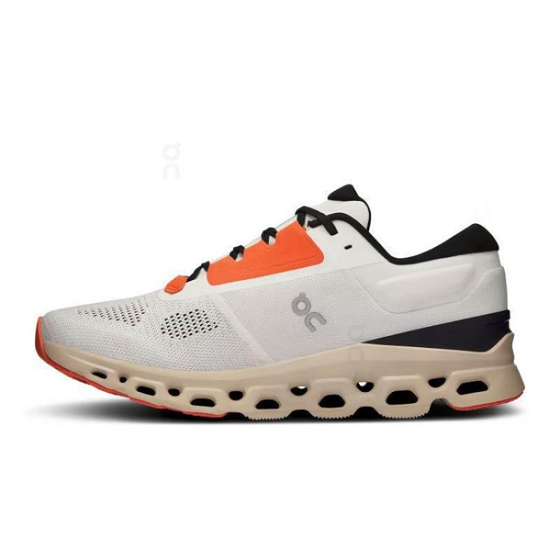 Beige On Cloud Cloudstratus 3 Men's Running Shoes | On_IN8938