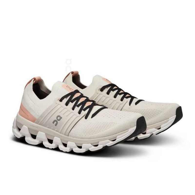 Beige On Cloud Cloudswift 3 Women's Running Shoes | On_IN8376