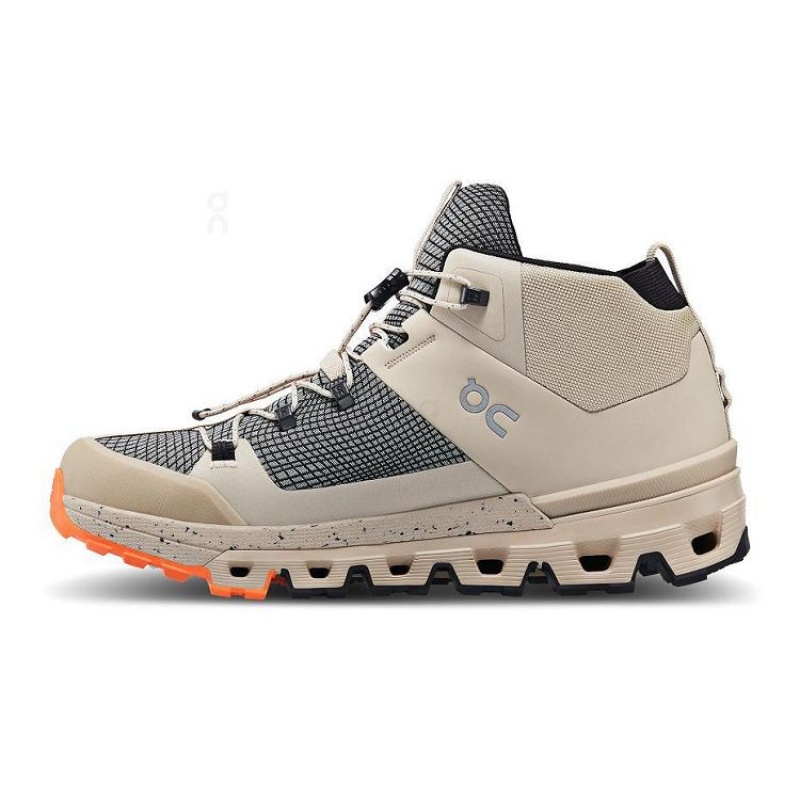 Beige On Cloud Cloudtrax Sensa Women's Hiking Boots | On_IN8272