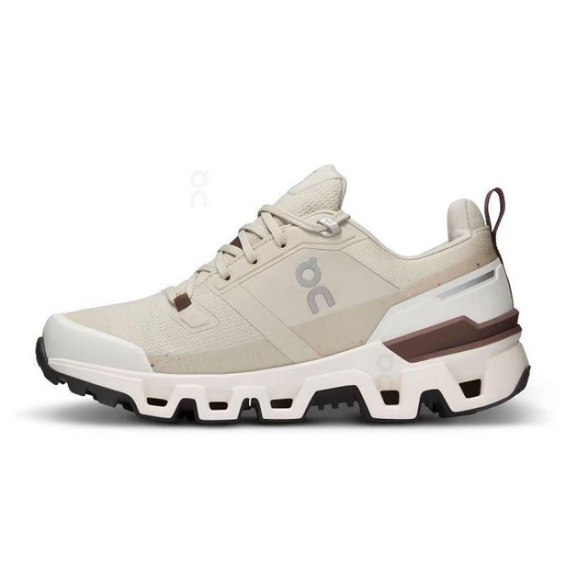 Beige On Cloud Cloudwander Waterproof Women's Hiking Shoes | On_IN8732