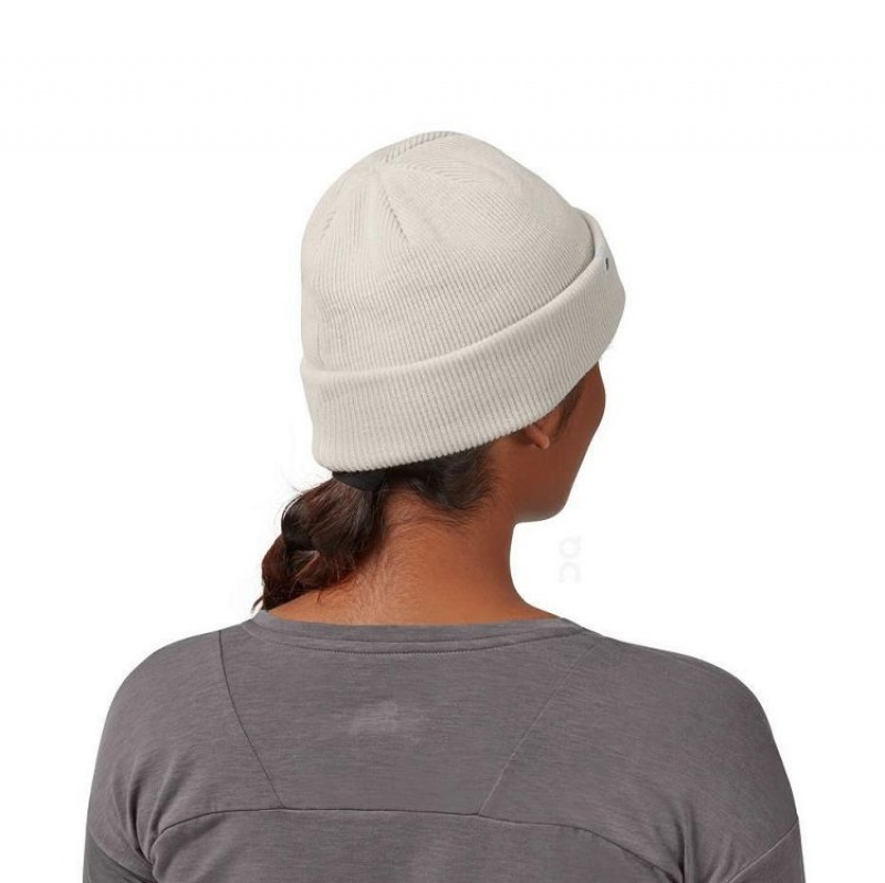 Beige On Cloud Merino Men's Beanie | On_IN8443