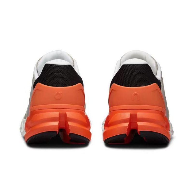 Beige / Orange On Cloud Cloudflyer 4 Women's Running Shoes | On_IN8661