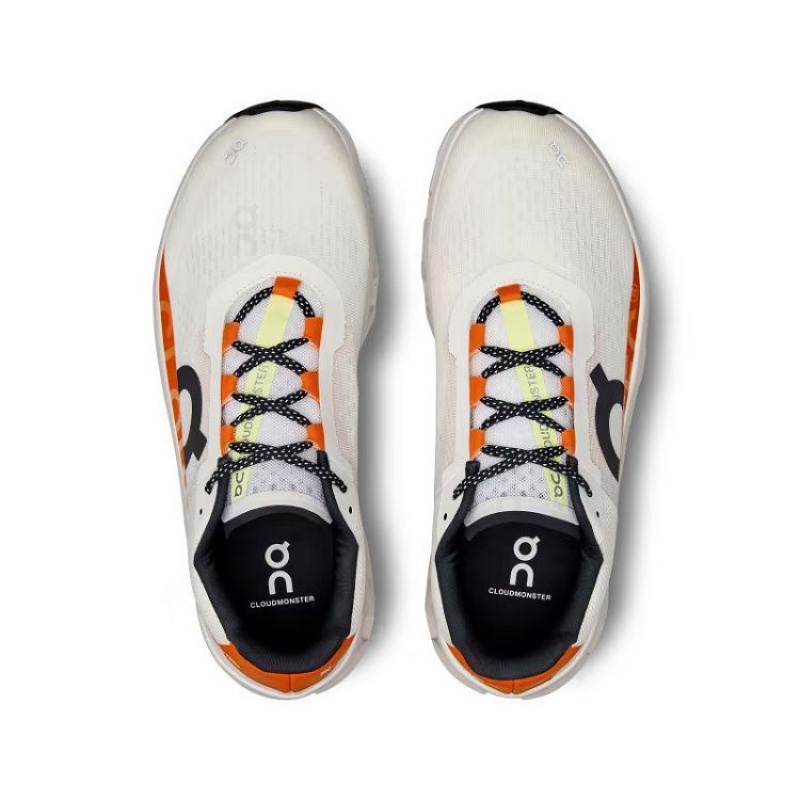 Beige / Orange On Cloud Cloudmonster Men's Running Shoes | On_IN8768