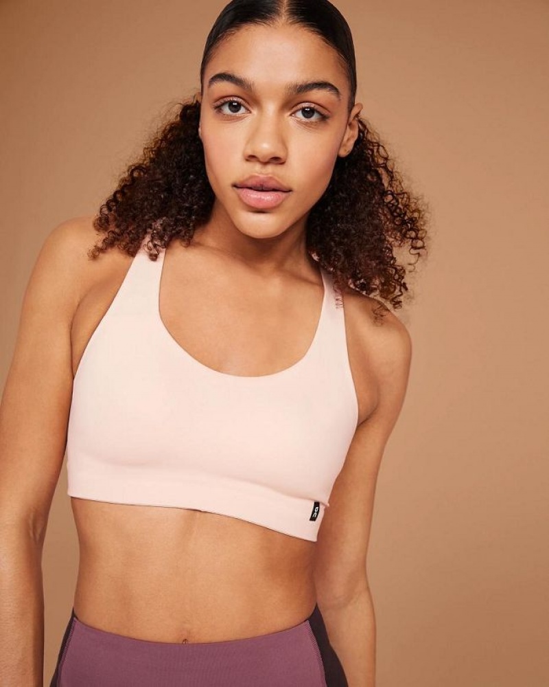 Beige / Purple On Cloud Active Women\'s Sports Bras | On_IN8252