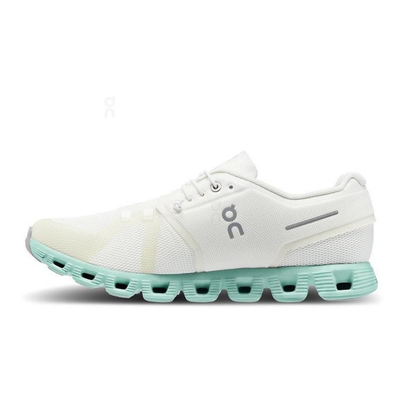 Beige / Turquoise On Cloud Cloud 5 Men's Sneakers | On_IN9108