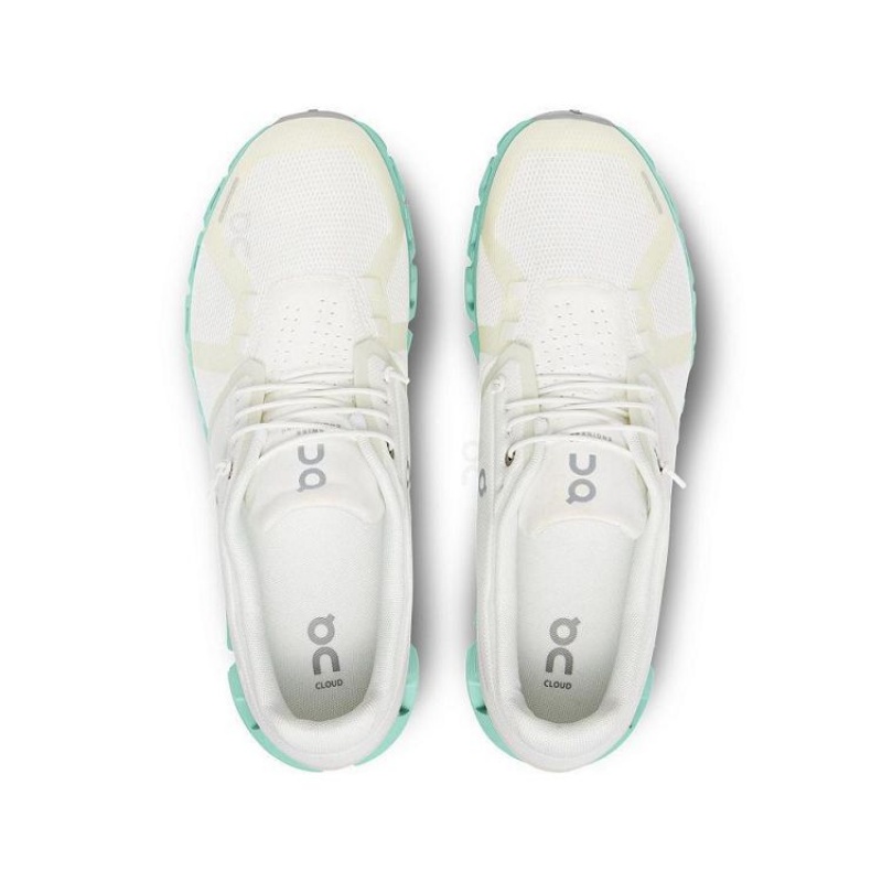 Beige / Turquoise On Cloud Cloud 5 Men's Sneakers | On_IN9108