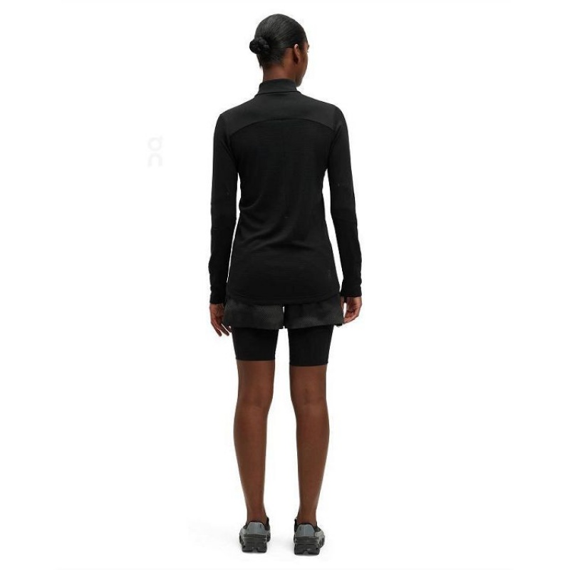 Black On Cloud Active Lumos Women's Shorts | On_IN1183