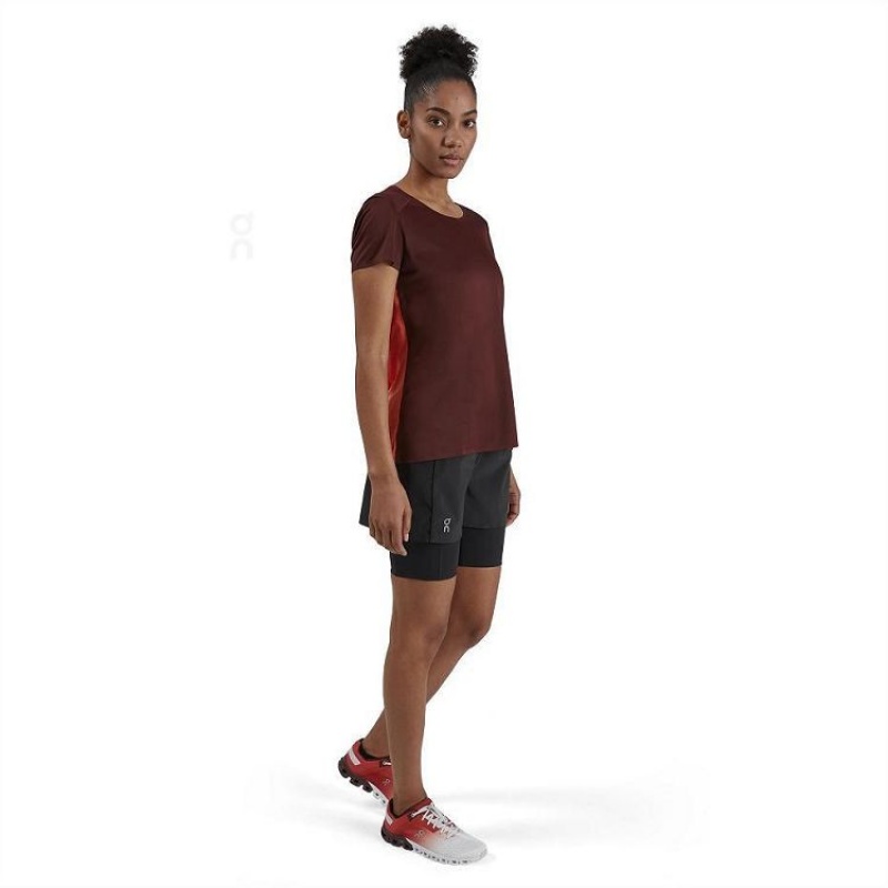 Black On Cloud Active Women's Shorts | On_IN8013