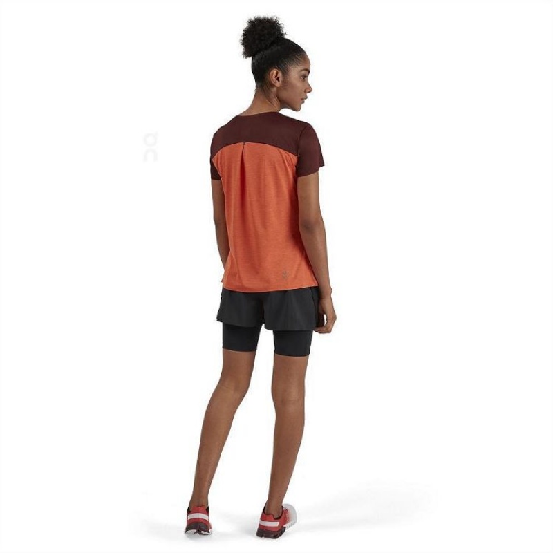 Black On Cloud Active Women's Shorts | On_IN8013