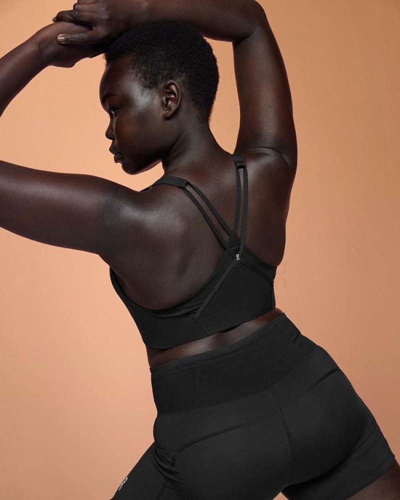 Black On Cloud Active Women's Sports Bras | On_IN8691