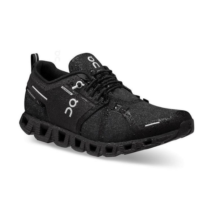 Black On Cloud Cloud 5 Waterproof Women's Sneakers | On_IN8975