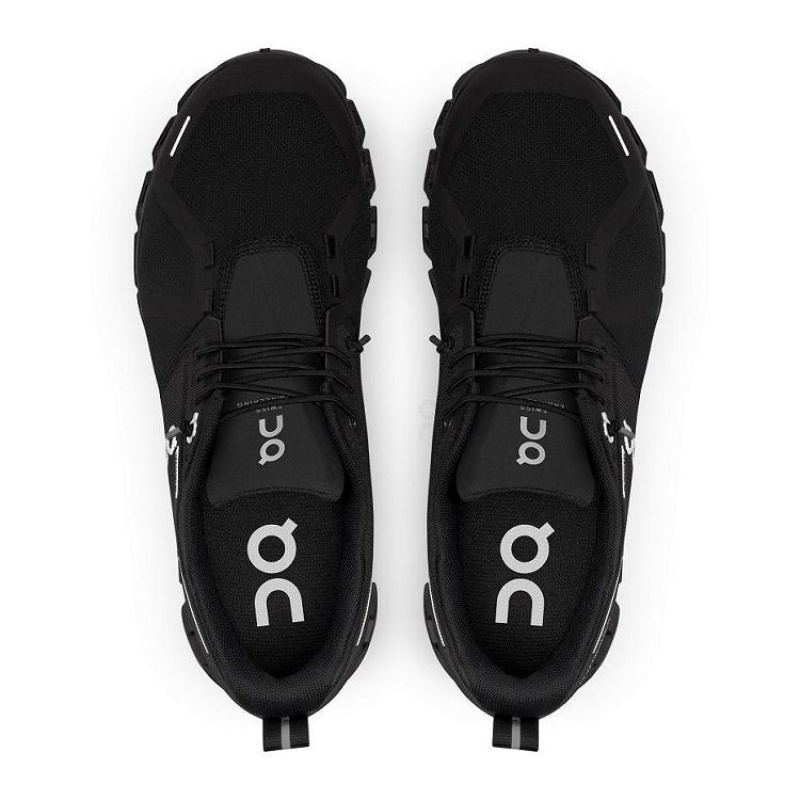 Black On Cloud Cloud 5 Waterproof Women's Sneakers | On_IN8975