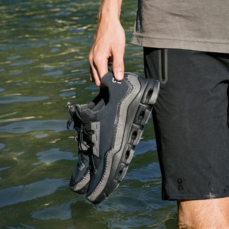Black On Cloud Cloudaway Men's Sneakers | On_IN9157