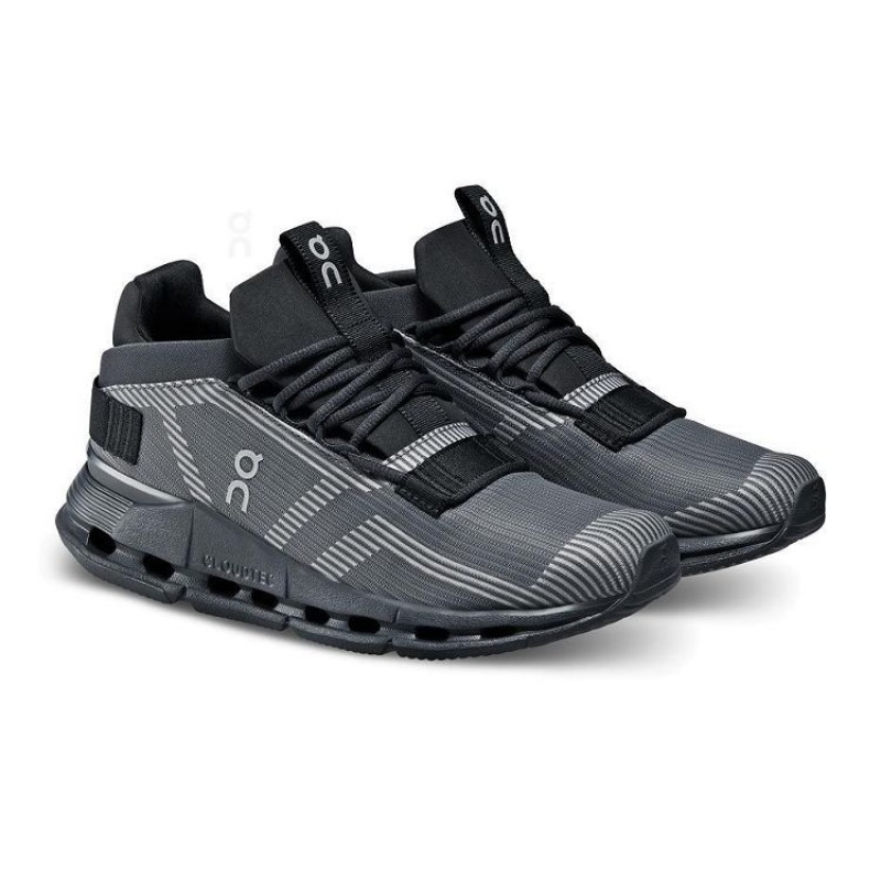Black On Cloud Cloudnova Void Women's Sneakers | On_IN9166