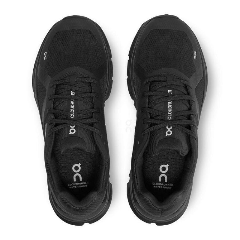 Black On Cloud Cloudrunner Waterproof Women's Running Shoes | On_IN8330