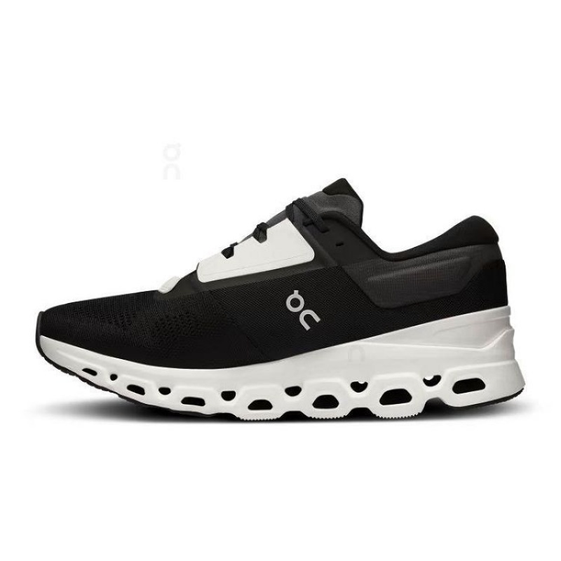 Black On Cloud Cloudstratus 3 Men's Running Shoes | On_IN9117