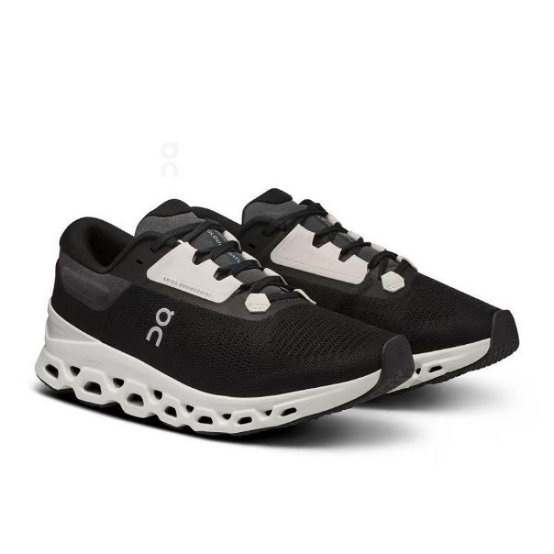 Black On Cloud Cloudstratus 3 Women's Running Shoes | On_IN8402