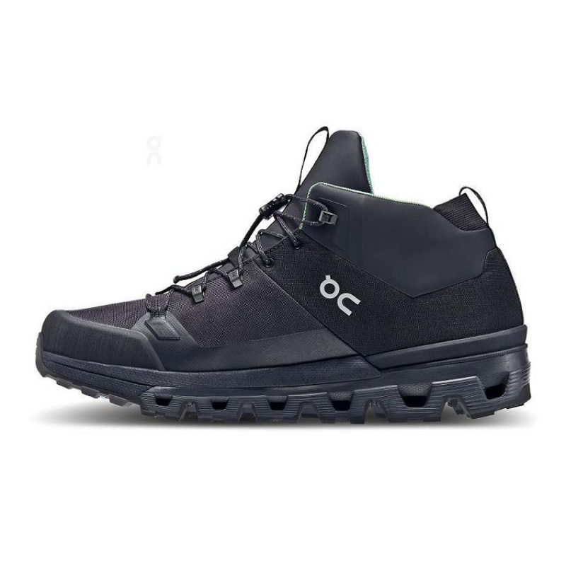 Black On Cloud Cloudtrax Waterproof Men's Hiking Boots | On_IN8371