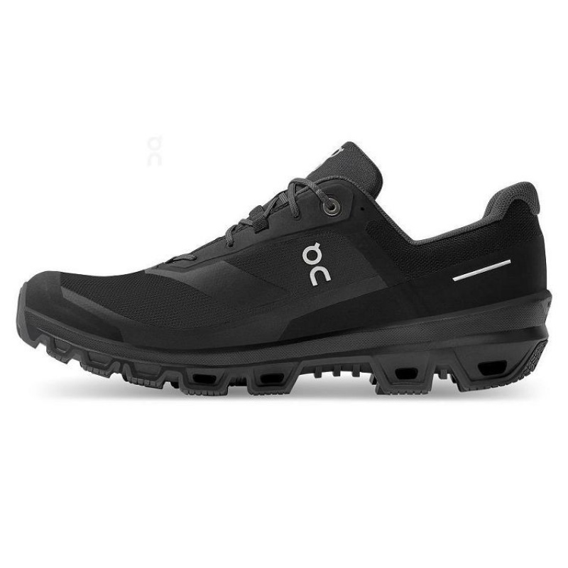 Black On Cloud Cloudventure Waterproof Men's Hiking Shoes | On_IN8176