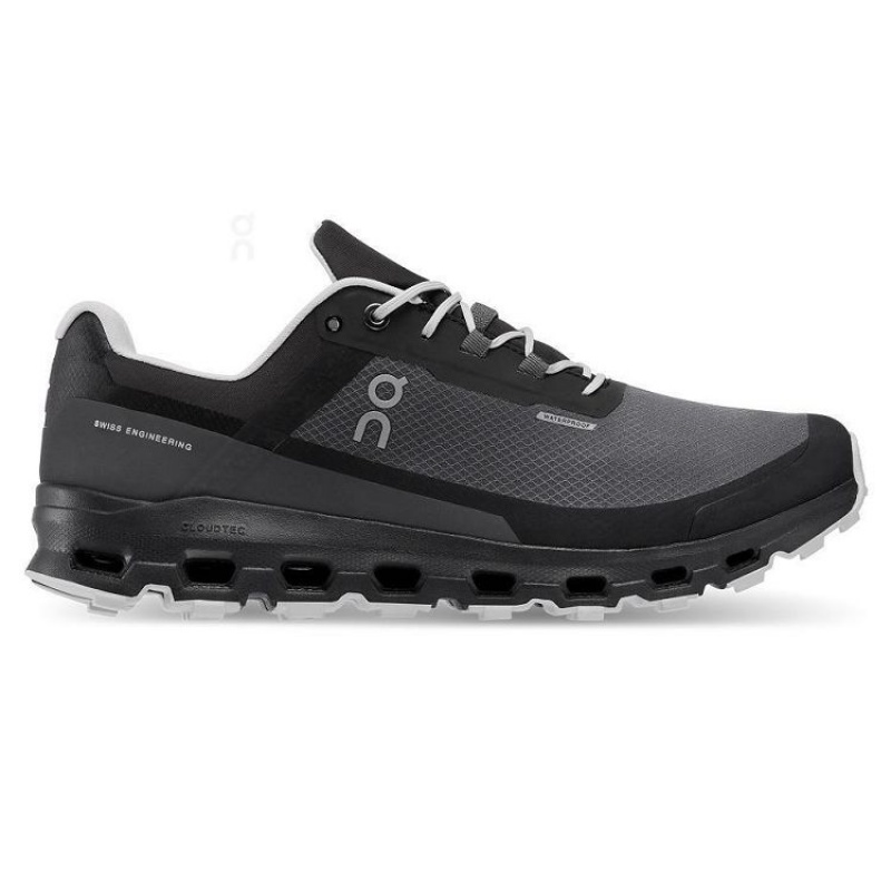 Black On Cloud Cloudvista Waterproof Men\'s Hiking Shoes | On_IN8679
