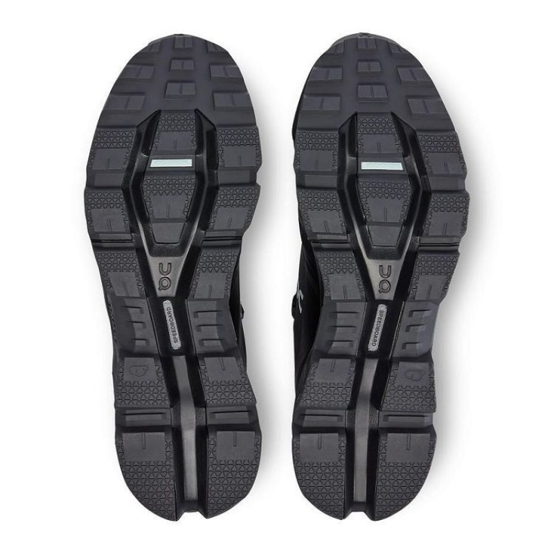 Black On Cloud Cloudwander Waterproof Men's Hiking Shoes | On_IN8554