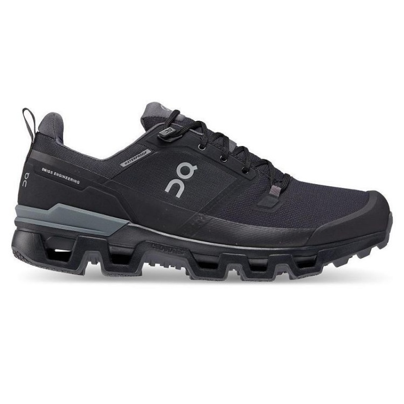 Black On Cloud Cloudwander Waterproof Men\'s Hiking Shoes | On_IN8554
