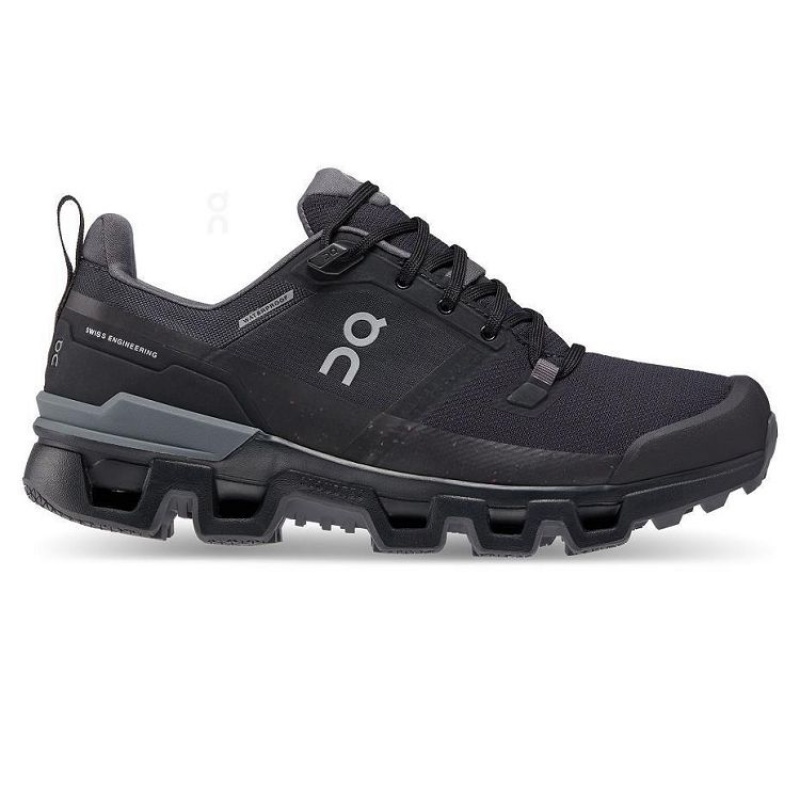Black On Cloud Cloudwander Waterproof Women\'s Hiking Shoes | On_IN8887