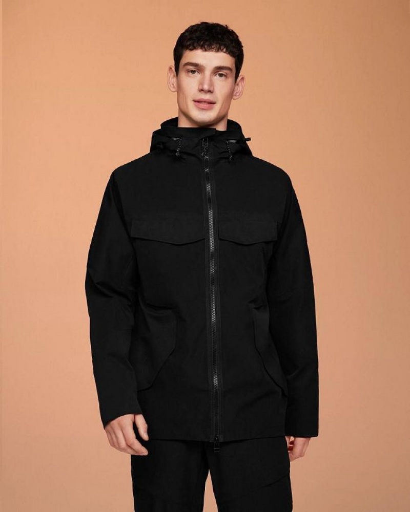 Black On Cloud Explorer Men\'s Jackets | On_IN8920