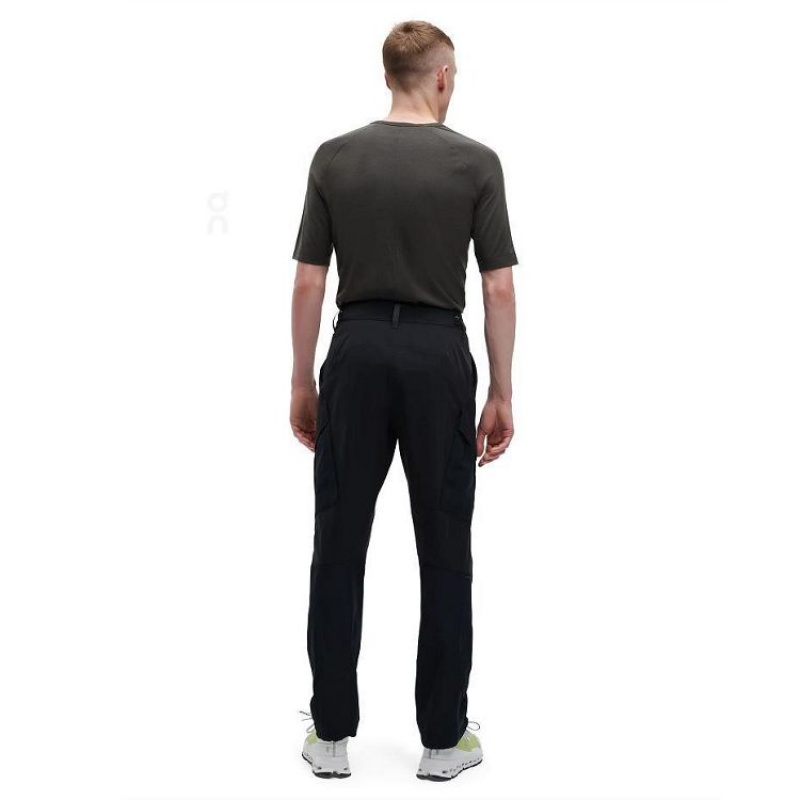 Black On Cloud Explorer Men's Pants | On_IN8486