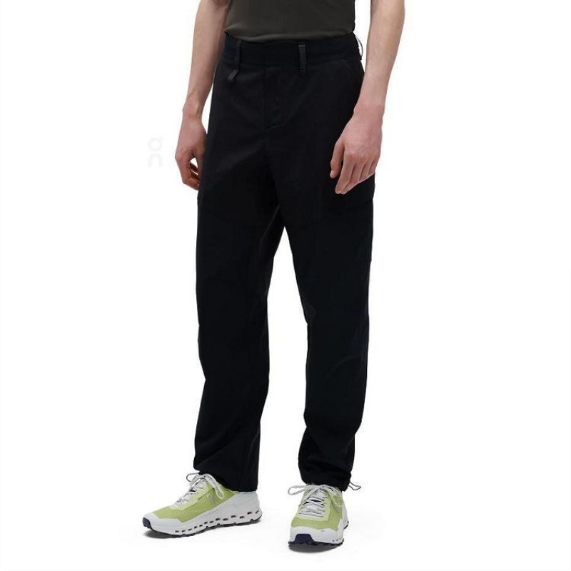 Black On Cloud Explorer Men\'s Pants | On_IN8486