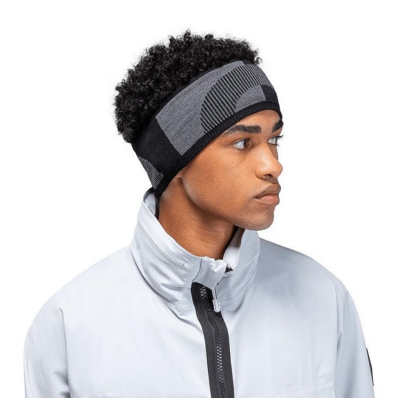Black On Cloud Explorer Merino Men's Headband | On_IN8495