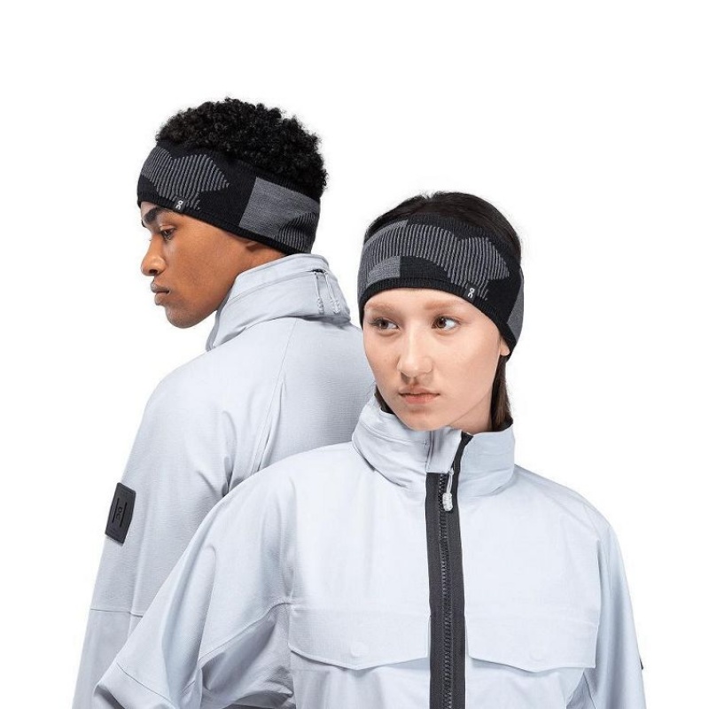 Black On Cloud Explorer Merino Men\'s Headband | On_IN8495
