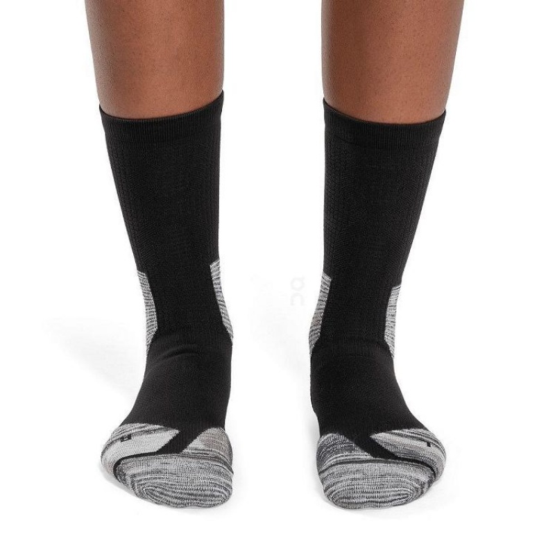 Black On Cloud Explorer Merino Men's Socks | On_IN8766
