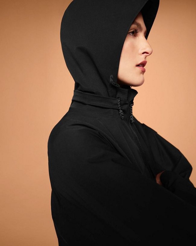 Black On Cloud Explorer Women's Jackets | On_IN8515