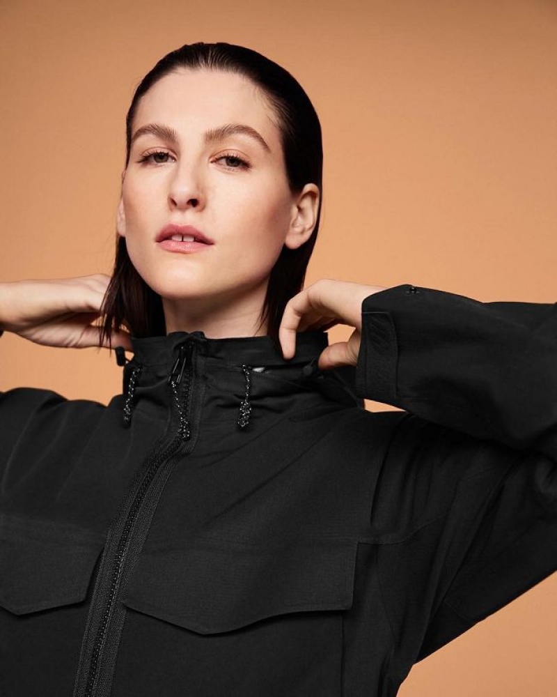 Black On Cloud Explorer Women's Jackets | On_IN8515