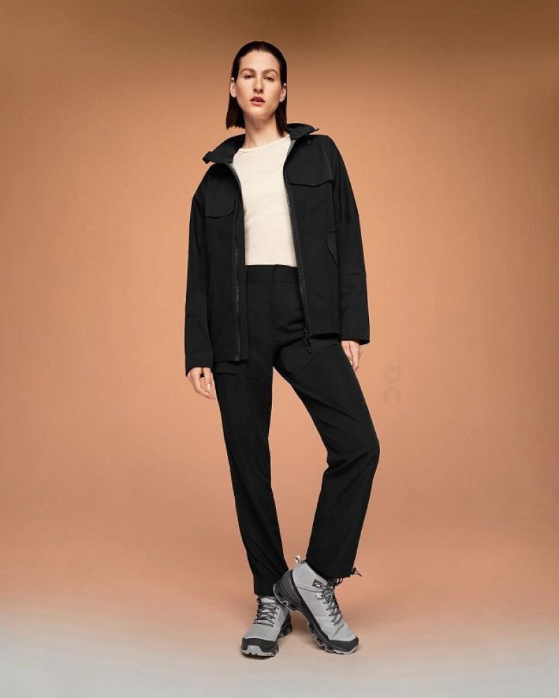 Black On Cloud Explorer Women's Jackets | On_IN8515