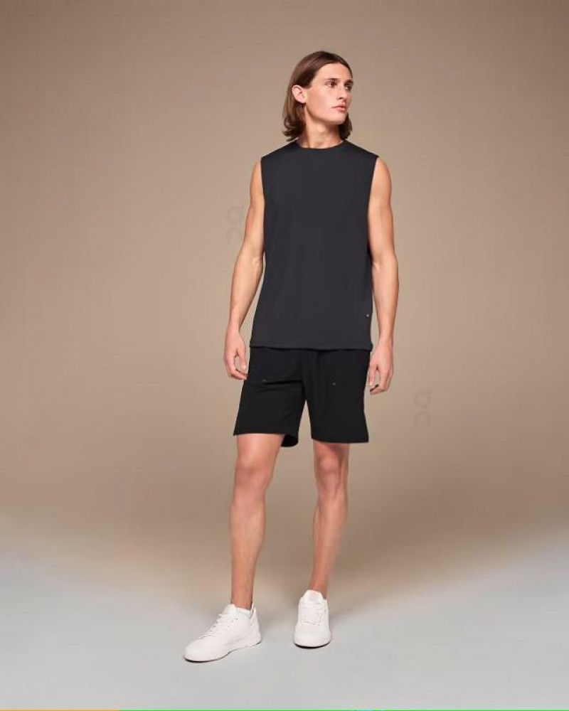 Black On Cloud Focus Men's Shorts | On_IN8066