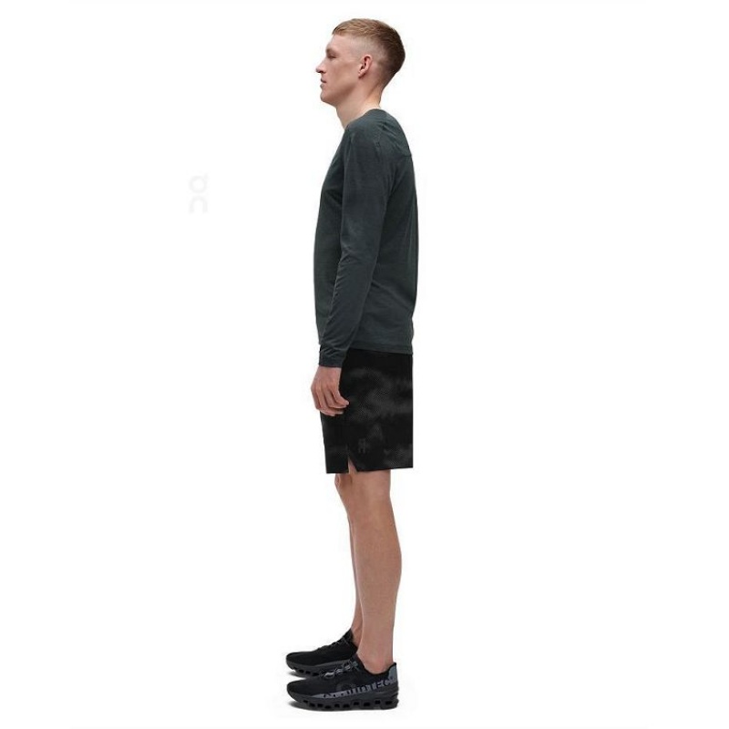 Black On Cloud Hybrid Lumos Men's Shorts | On_IN8886