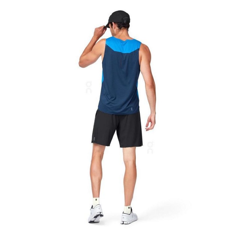 Black On Cloud Lightweight Men's Caps | On_IN8752