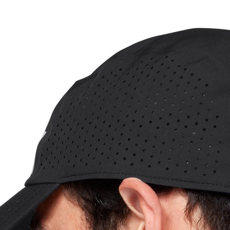 Black On Cloud Lightweight Men's Caps | On_IN8752